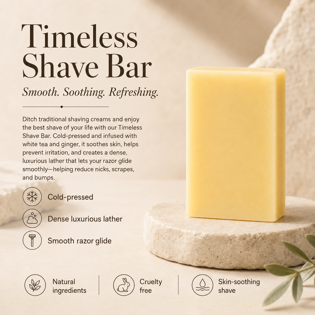 Timeless White Tea & Ginger Shave Bar