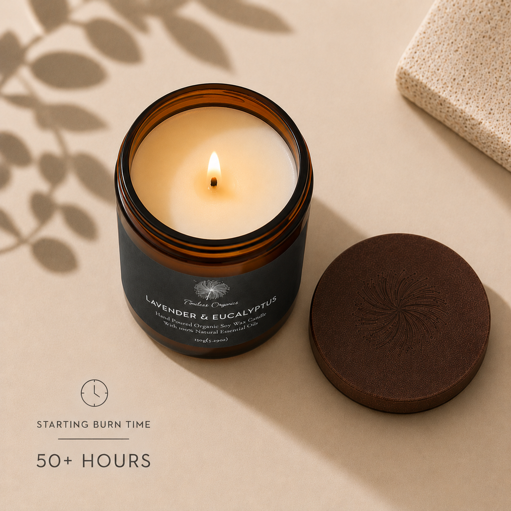 Timeless Lavender & Eucalyptus Soy Candle