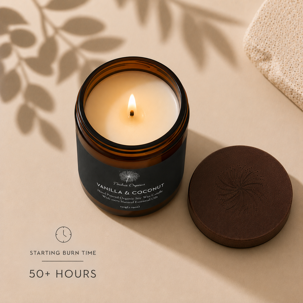 Timeless Vanilla & Coconut Soy Candle