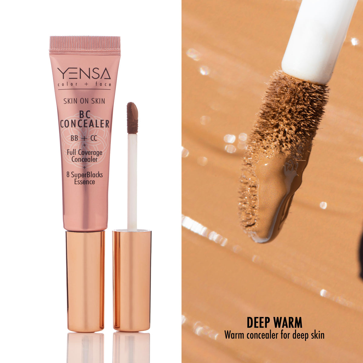 YENSA Skin On Skin BB + CC Serum Concealer