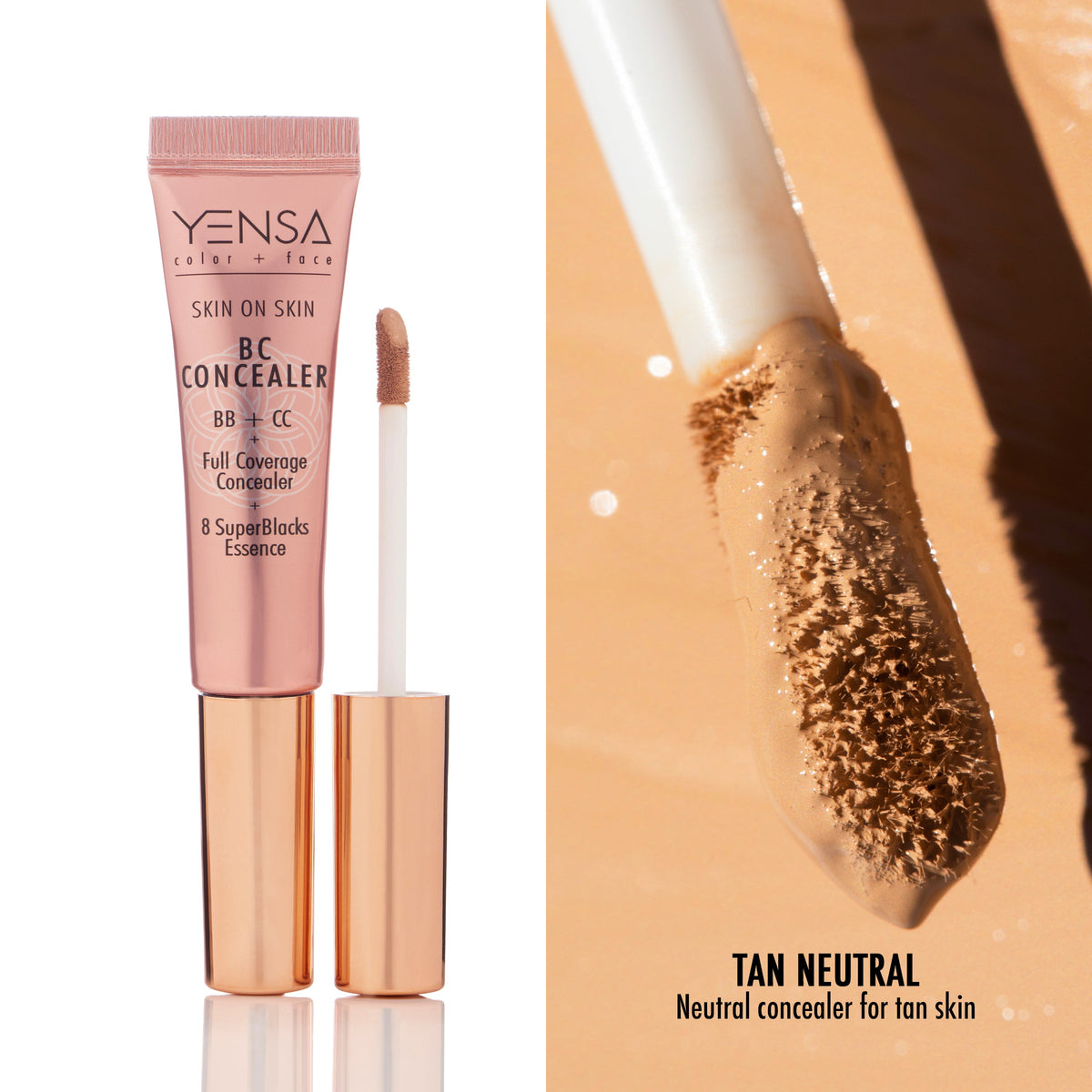 YENSA Skin On Skin BB + CC Serum Concealer