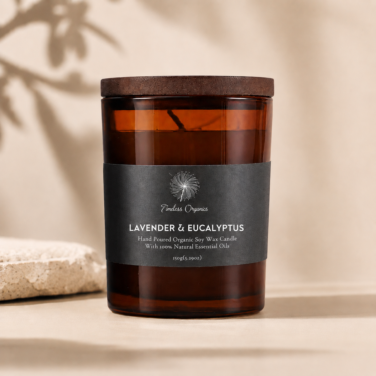Timeless Lavender & Eucalyptus Soy Candle
