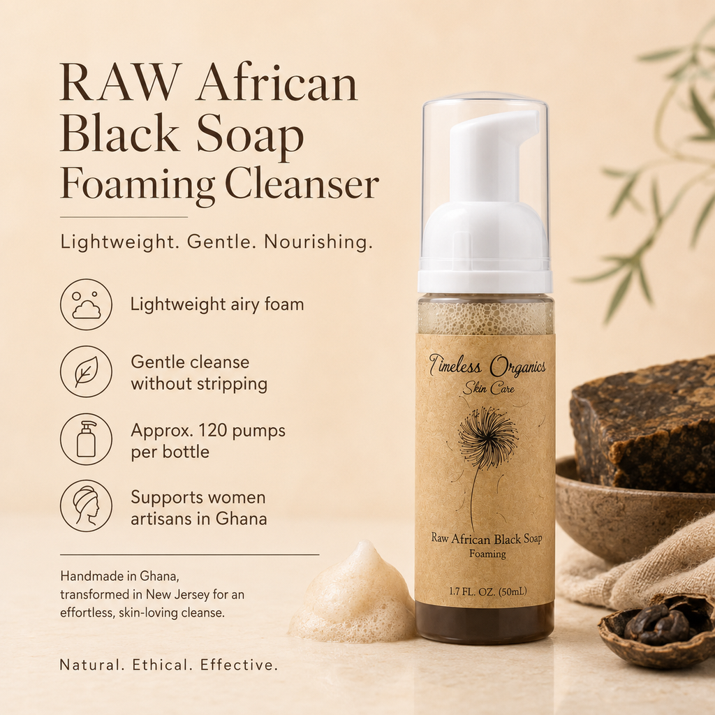 Timeless African Black Soap Foaming Cleanser · 1.7 oz