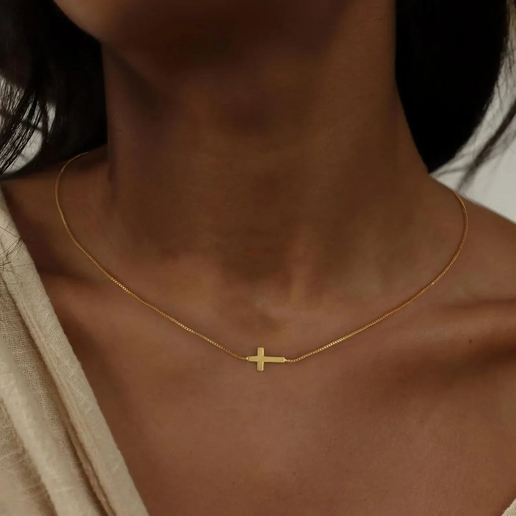 The Solace Cross Necklace