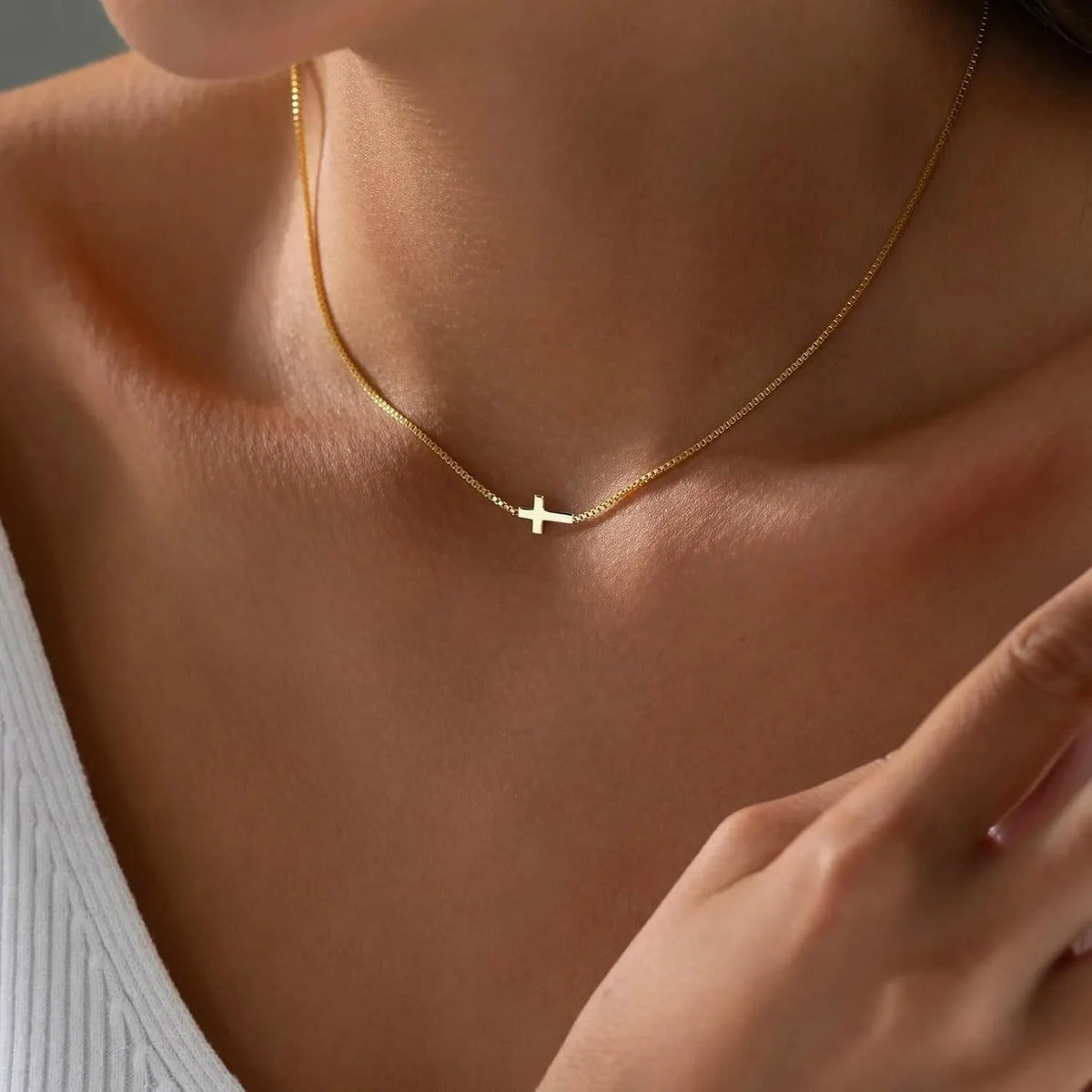 The Solace Cross Necklace