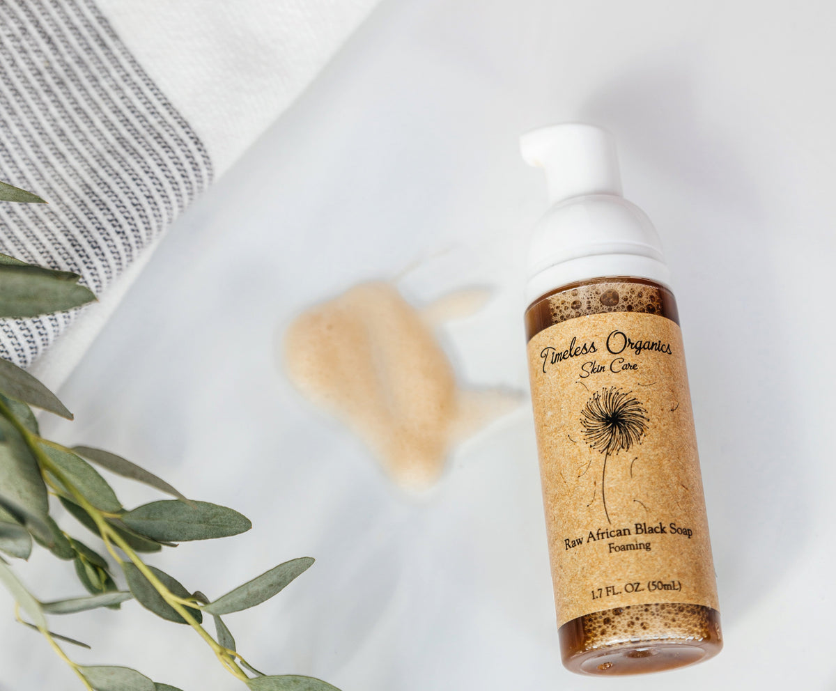 Timeless African Black Soap Foaming Cleanser · 1.7 oz