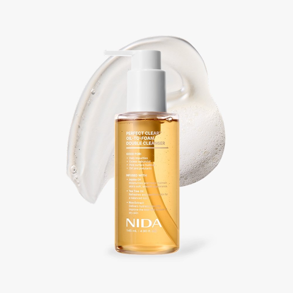 NIDA Oil-to-Foam Double Cleanser