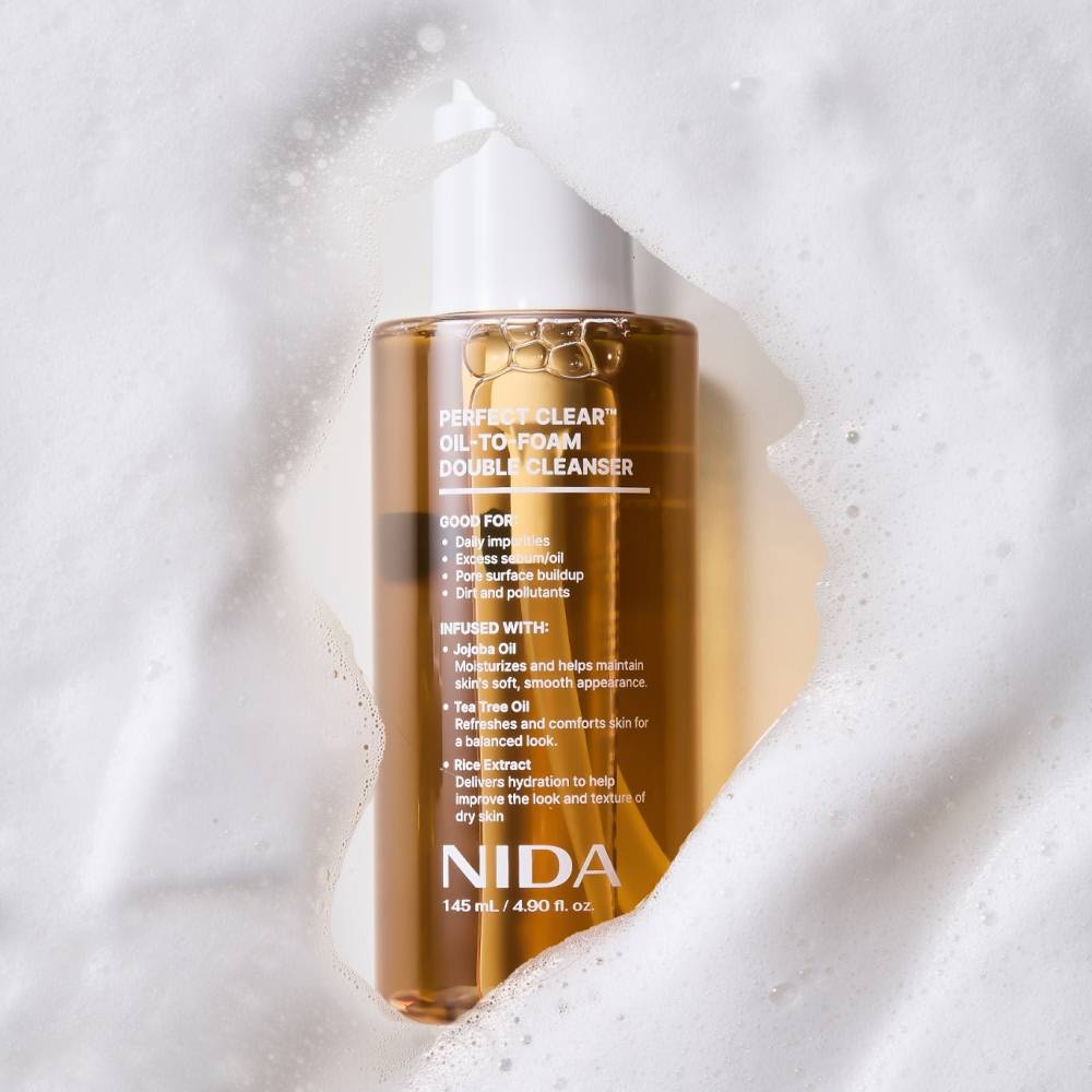 NIDA Oil-to-Foam Double Cleanser