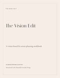 The Vision Edit | Vision Board & Affirmation Kit PDF