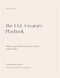 UGC Creator's Playbook | Portfolio, Pitch & Delivery Guide